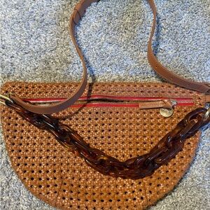 Clare V Grand Fanny with Tortoise chain - like new!